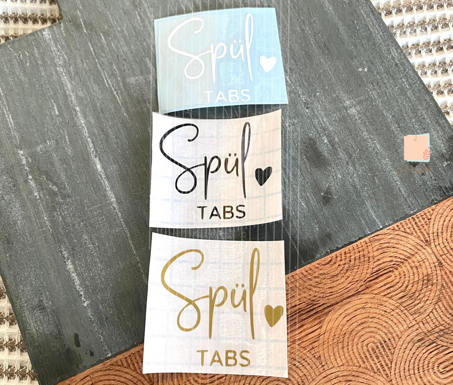 Aufkleber "Haushalt"