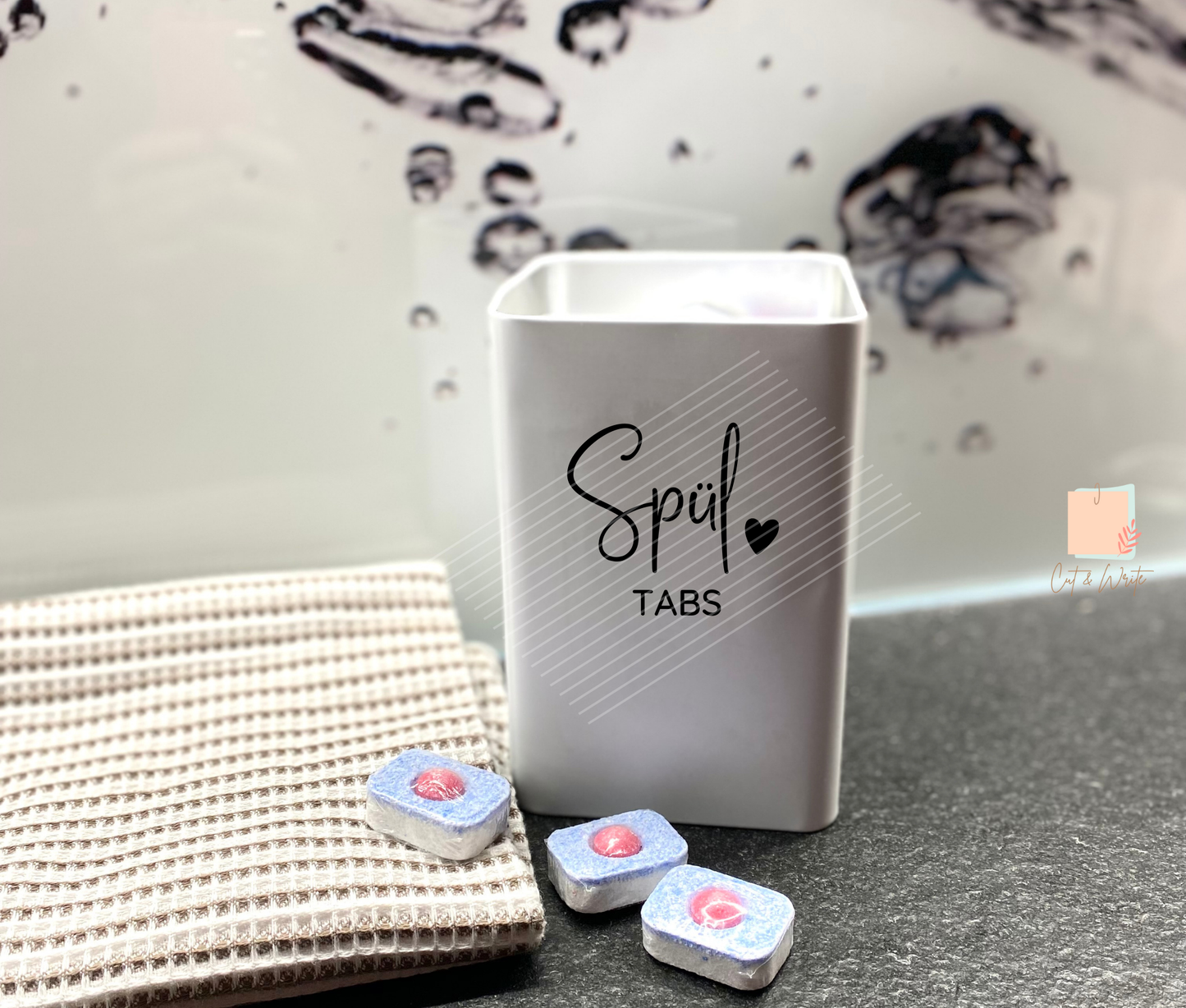 Aufkleber "Haushalt"