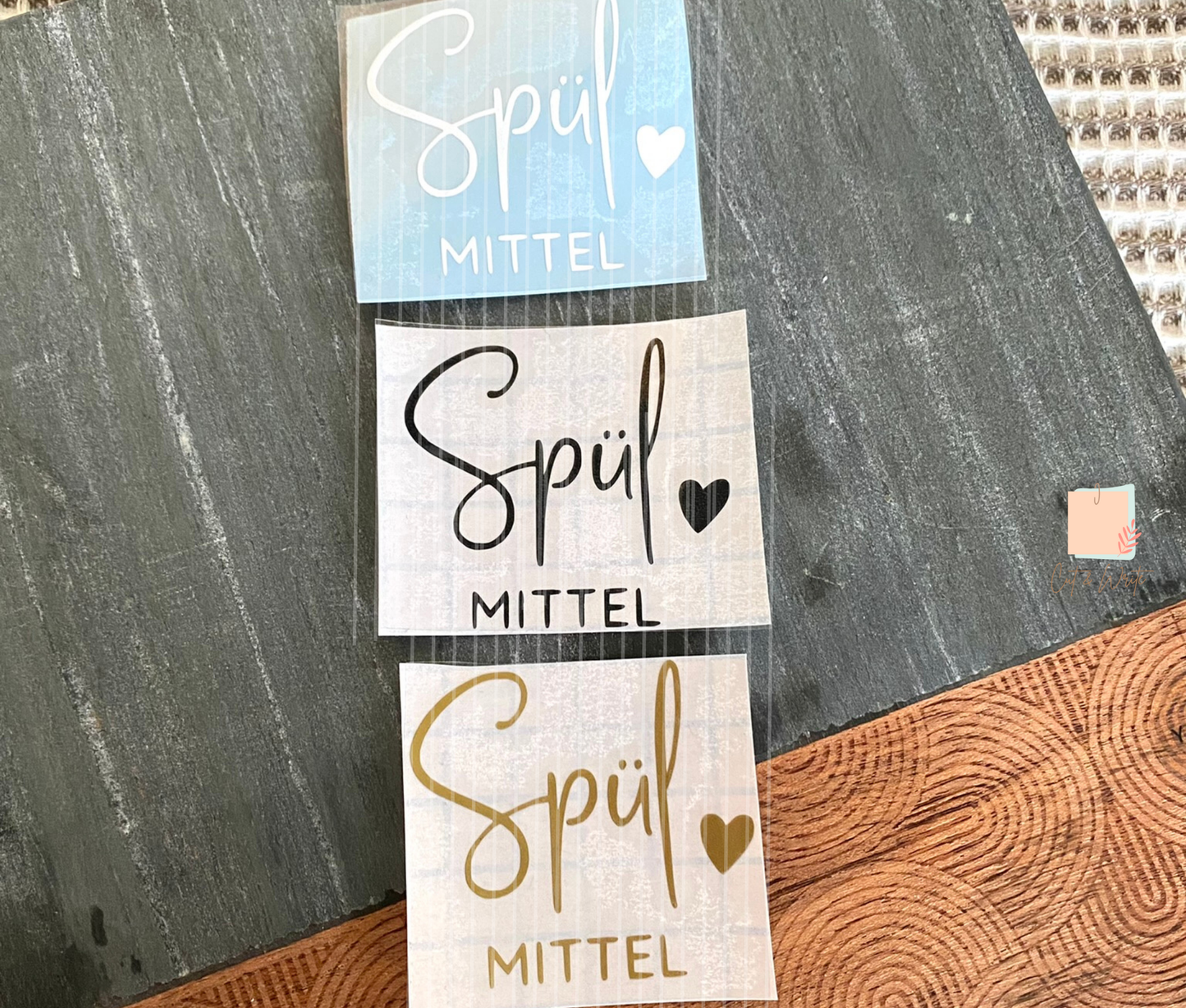 Aufkleber "Haushalt"