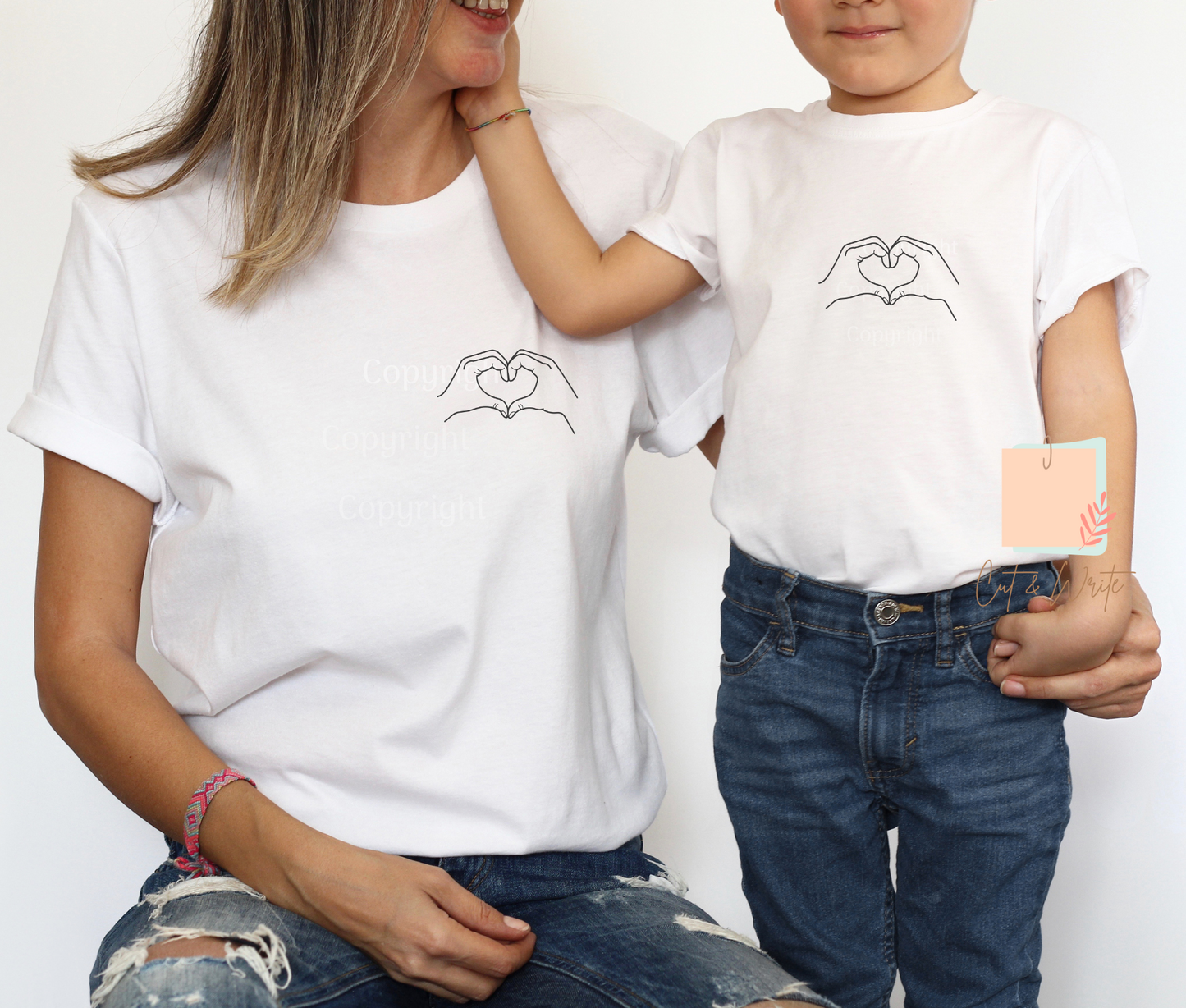 Bügelbild "Hands&Heart"