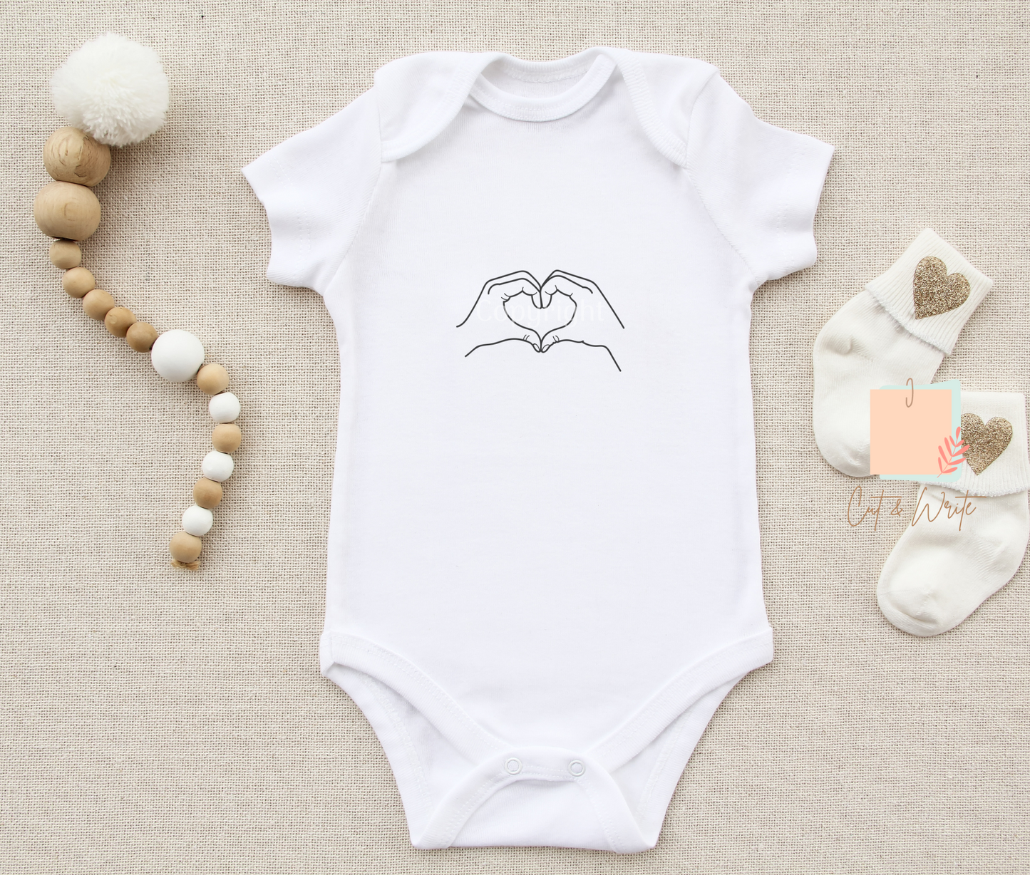 Bügelbild "Hands&Heart"