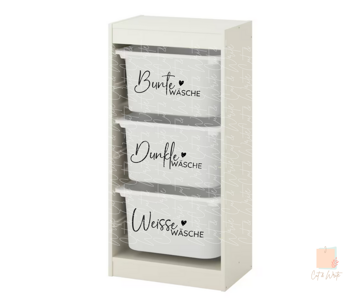 Aufkleber "Wäsche"