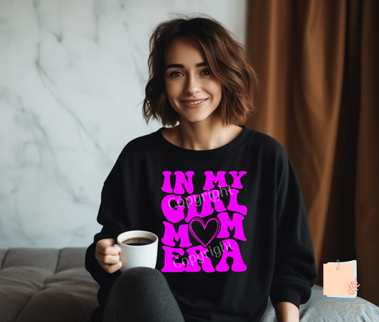 Bügelbild "girl mom era"