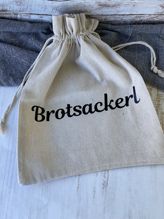 Brotsackerl Leinen - verschiedene Motive