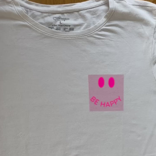 So bringst du das Bügelbild an